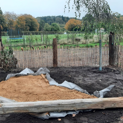 nun gehts weiter mit der Sandkiste